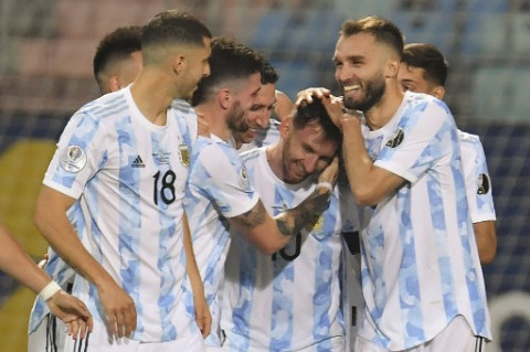 Copa America: Messi Pimpin Argentina ke Semifinal
