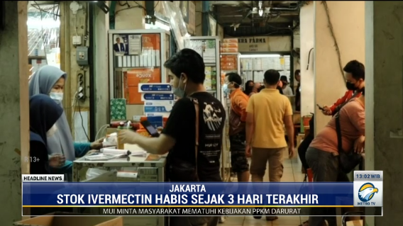 Duh, Ivermectin Langka di Pasar Pramuka
