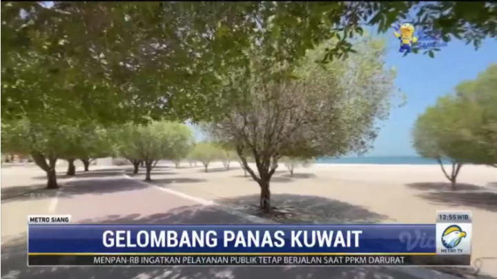 Tembus 50 Derajat Celcius! Kota di Kuwait Kembali Catat Suhu Terpanas 5 Tahun Terakhir