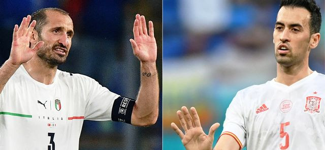 Euro 2020: Duel Lini per Lini Italia vs Spanyol