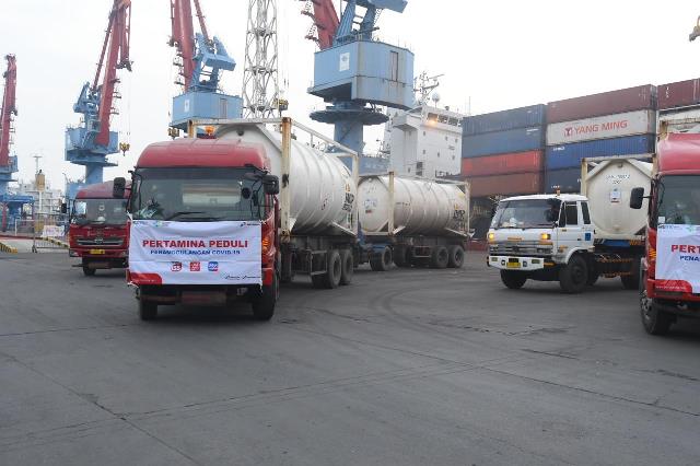 Pertamina Kerahkan Anak Usaha Salurkan Oksigen Medis