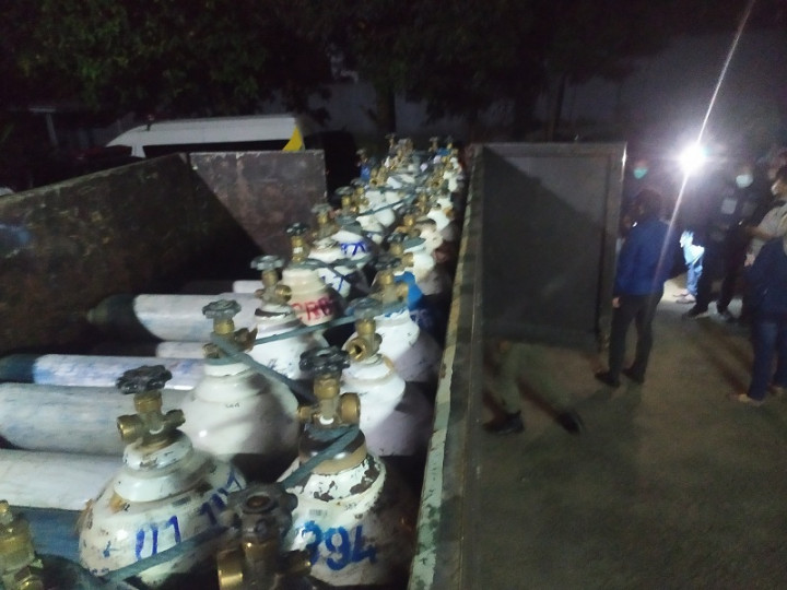 Pemkot Bogor Dapat 100 Tabung Oksigen untuk Kebutuhan Sepekan