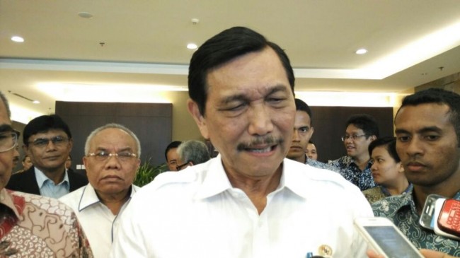 Menteri Koordinator bidang Kemaritiman dan Investasi (Menko Marves) Luhut Binsar Pandjaitan. Medcom.id/Annisa Ayu Putranti