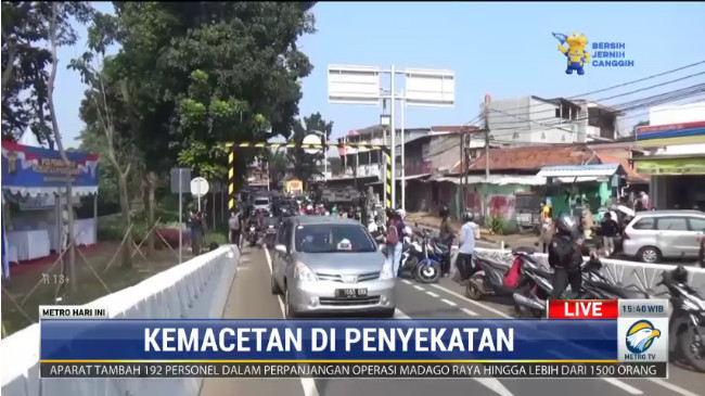 Antrean di Titik Penyekatan Lenteng Agung Disebut Berkurang