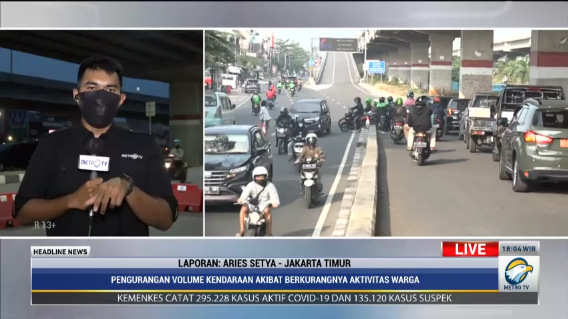 Kemacetan Terjadi di Sejumlah Titik Penyekatan PPKM Darurat