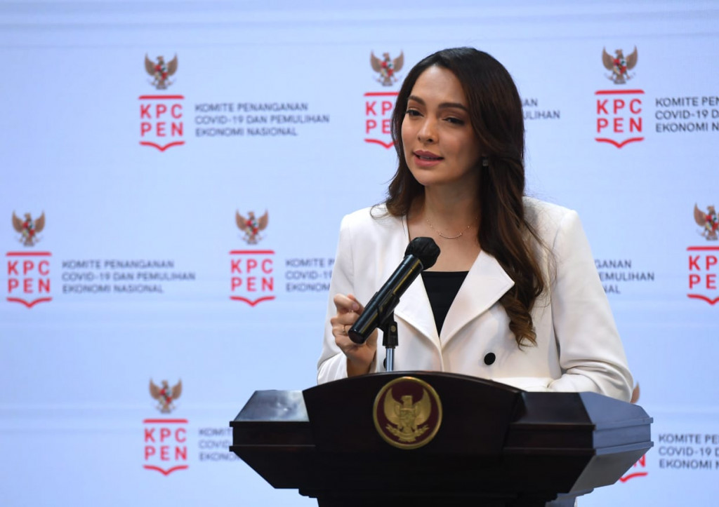 Juru Bicara Pemerintah untuk Covid-19 dan Duta Adaptasi Kebiasaan Baru dr Reisa Kartikasari Broto Asmoro. (Foto: Covid19.go.id.