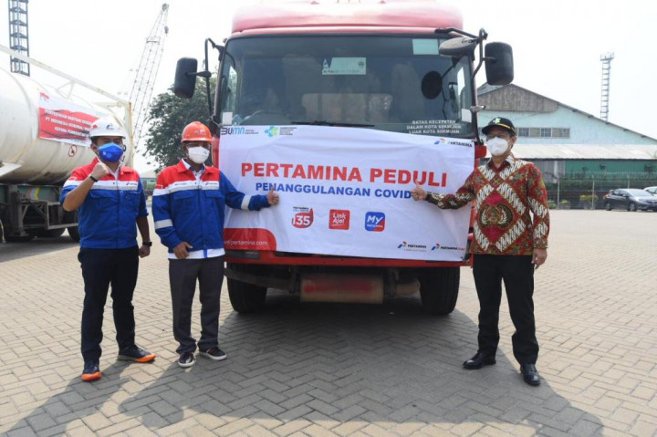 Pertamina Tambah Suplai Oksigen Medis 50%