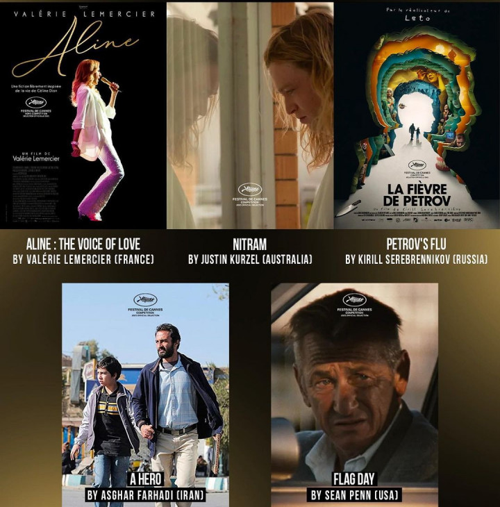 Lima Film Festival Cannes 2021 Akan Tayang di Indonesia