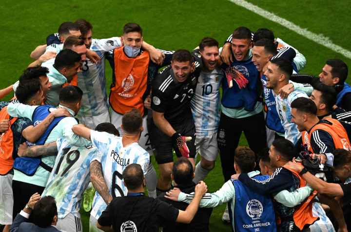 Argentina Vs Kolombia: Menang Adu Penalti, Messi Cs Tantang Brasil Final Copa America 2021
