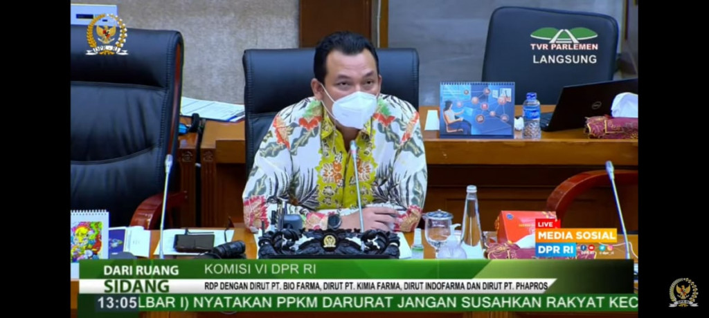 Wakil Ketua Komisi VI Martin Manurung. Medcom.id/Anggi Tondi Martaon 