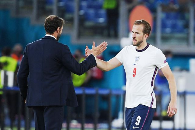 Harry Kane dkk akan diuji kekuatan Denmark di semifinal Euro 2020-Foto AFP/Ettore Ferrari