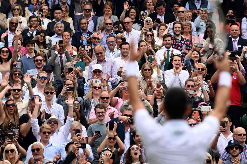 Djokovic Jejak Semifinal ke-10 Wimbledon, ke-41 Grand Slam