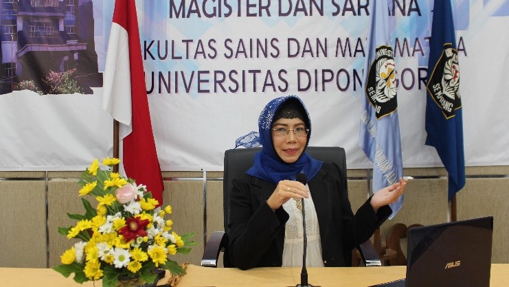 Guru Besar Matematika Fakultas Sains dan Matematika Undip, Prof. Dr. Widowati, S.Si, M.Si.. Foto Dok. Undip