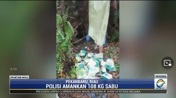 Sindikat Narkoba Internasional Penyelundup 108 Kg Sabu Ditangkap