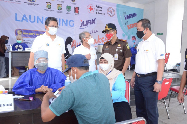 Pelindo II Gelar Vaksinasi Covid-19 untuk Warga Jakarta Utara