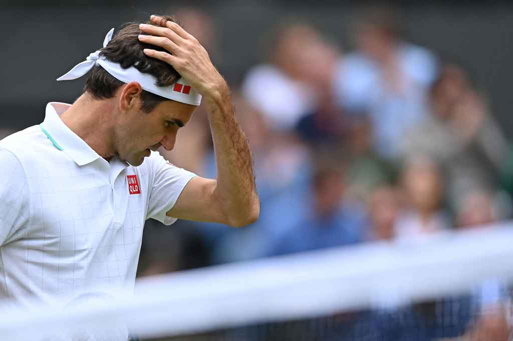 Mimpi Federer Rebut Titel Kesembilan Wimbledon Sirna di Tangan Hurkacz