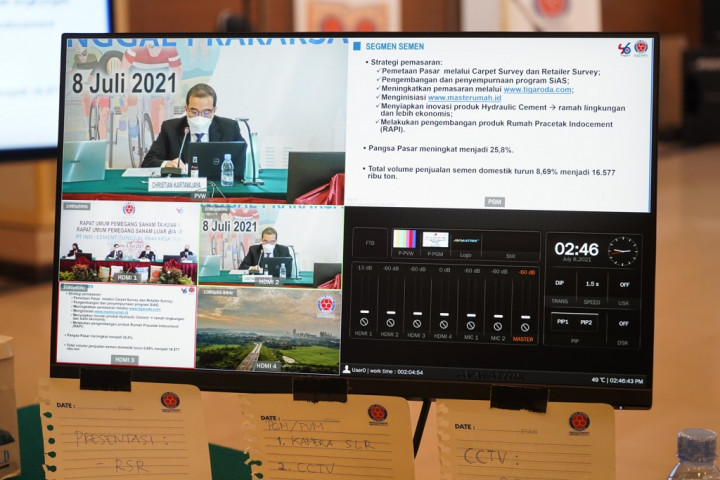 Indocement Bagi Dividen Rp1,8 Triliun