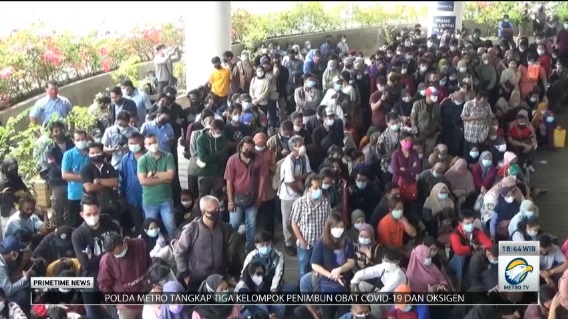 Kembali Terjadi, Vaksinasi Massal Langgar Protokol Kesehatan