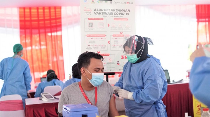 Bank DKI Siapkan Sentra Vaksinasi Covid-19, Warga Bisa Daftar Lewat JAKI