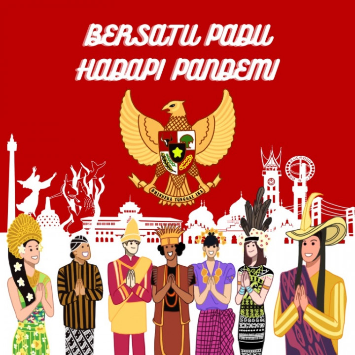 Hadapi Pandemi dengan Semangat Bersatu dan Gotong Royong