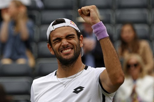 Berrettini Jadi Petenis Italia Pertama yang Menembus Final Wimbledon