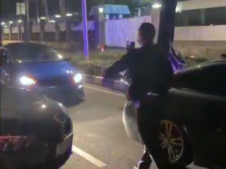 Balap Liar Mobil di Depan TVRI, 7 Pengendara Ditilang