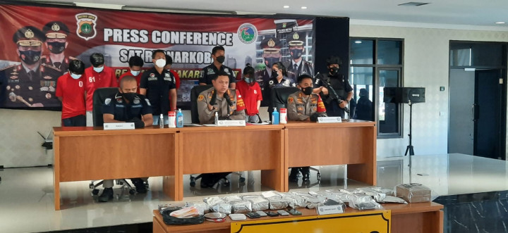 5 Bandar Sabu di Kalangan Elite Ditangkap