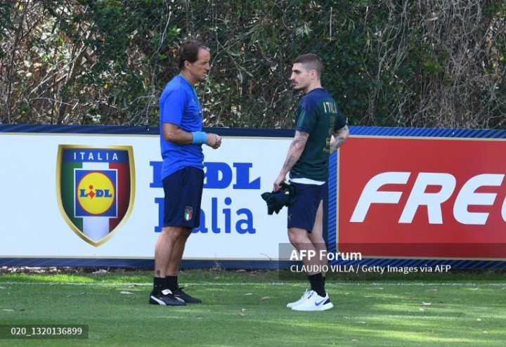 Verratti Ungkap Kunci Kebangkitan Italia di Bawah Mancini