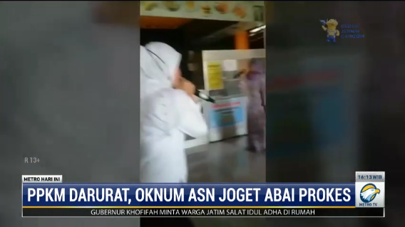 PPKM Darurat, Oknum ASN di Pasuruan Asyik Dangdutan