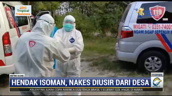 Ironis! Nakes di Ngawi Diusir Warga Saat Isolasi Mandiri