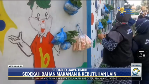 Sedekah <i>Cantolan</i>, Cara Warga Sidoarjo Berbagi di Tengah Pandemi