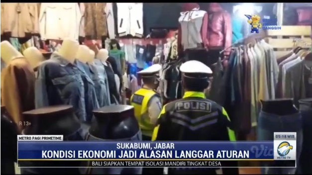 Pendapatan Turut Jadi Alasan Warga Berjualan di Atas Batas Waktu PPKM Darurat
