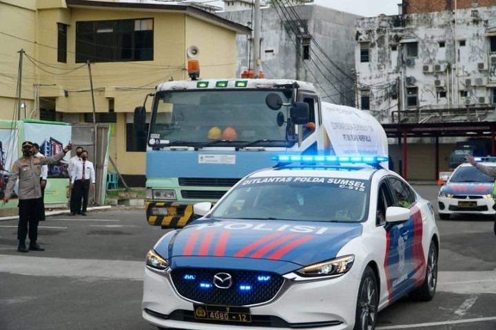 30 Ribu Ton Oksigen Didistribusikan ke Rumah Sakit di Sumsel