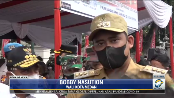 Aktivitas Warga saat PPKM Darurat Hari Pertama di Medan Berjalan Normal