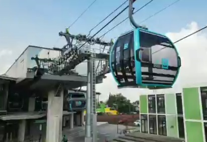 Berantas Ketidaksetaraan, Meksiko Luncurkan Kereta Gantung Cablebús Bagi Warga Miskin