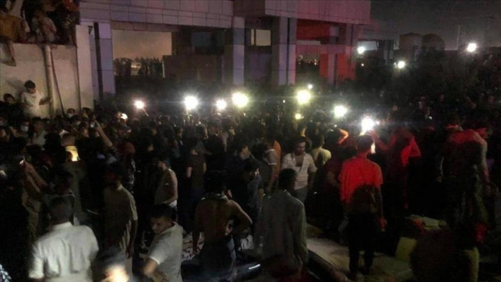 39 Tewas dalam Kebakaran di Rumah Sakit Khusus Pasien Covid-19 Irak