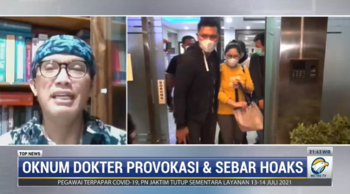 Tak Percaya Covid-19, Erlina Burhan: Tolong Periksa Kejiwaan dr Louis