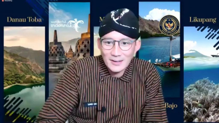 Menampilkan Karya dari 41 Seniman, ARTJOG MMXXI Resmi Dibuka Menparekraf Sandiaga Uno