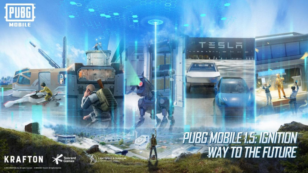 Tampilan konten baru PUBG Mobile di update versi 1.5.