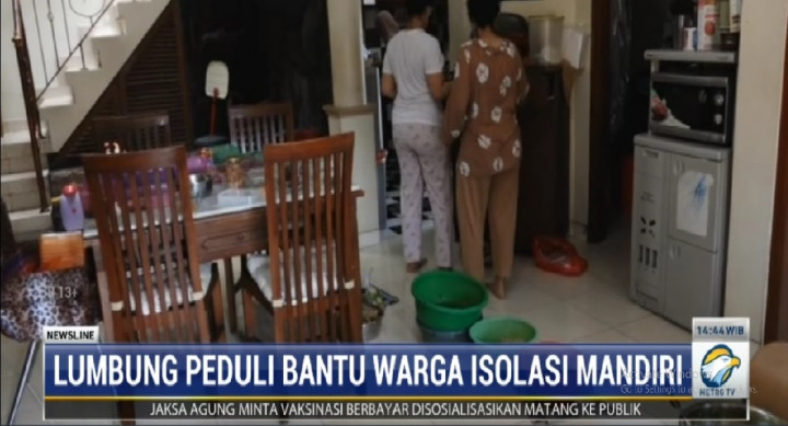 Lumbung Peduli, Cara Warga Perumahan di Tangsel Bantu Pasien Isoman