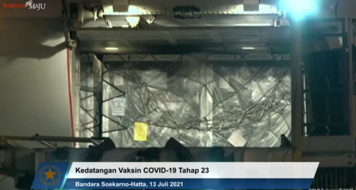 Indonesia Kedatangan 3,4 Juta Vaksin AstraZeneca