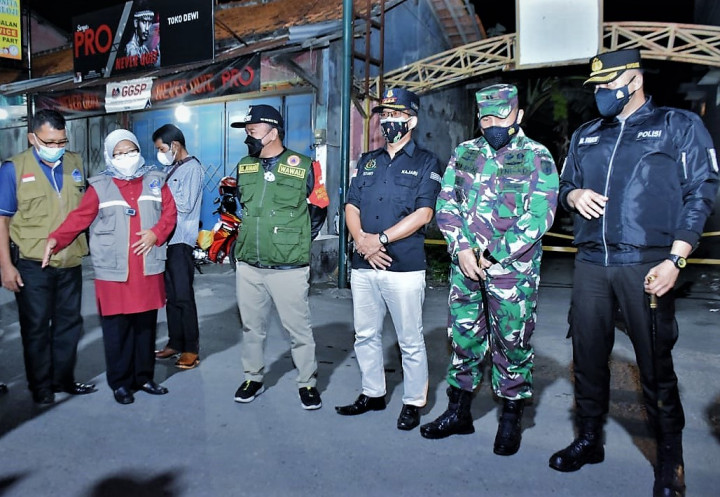 Ojol Boleh Lewat tanpa Syarat di Penyekatan di Tegal