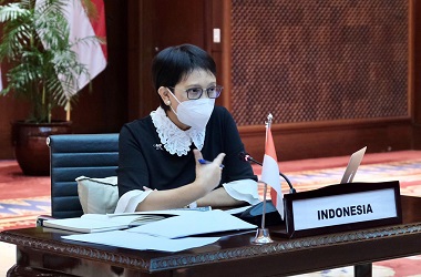 Menlu RI Dorong Peran Positif Amerika Serikat di Kawasan
