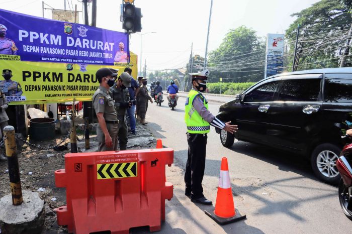 Mobilitas Warga Masih Tinggi, Titik Penyekatan Ditambah