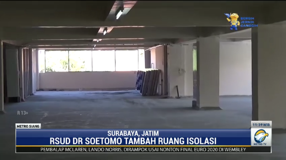 Gedung Parkir RSUD Dr Soetomo Jadi Ruang Isolasi Covid-19 Per 14 Juli