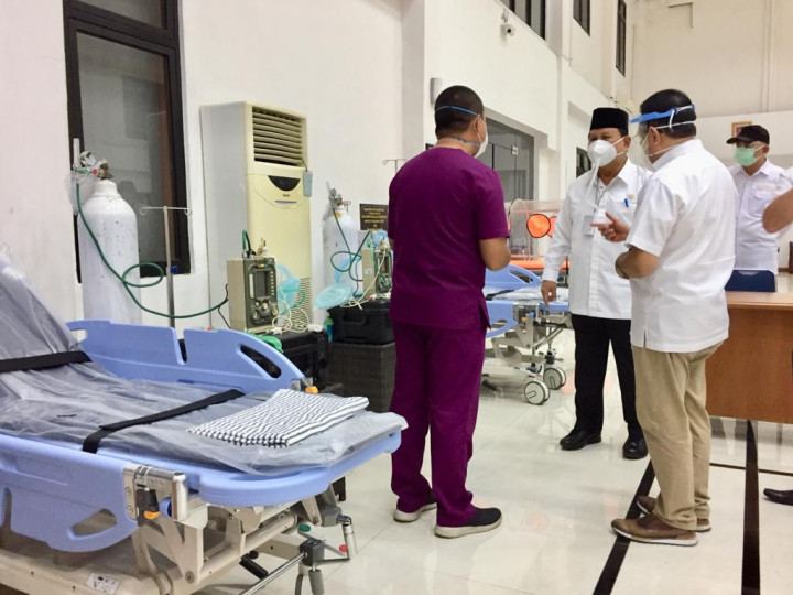 Menhan Ubah Gedung Pusdiklat Jemenhan Menjadi RSD Covid-19