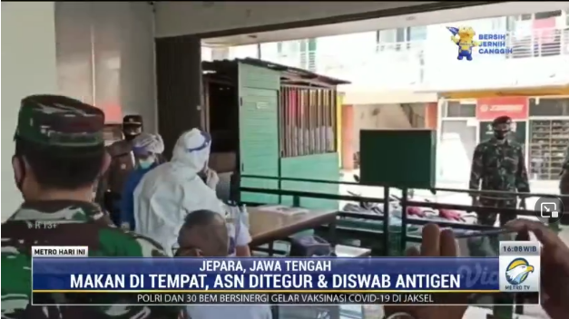 7 ASN di Jepara Tertangkap Basah Melanggar PPKM Darurat