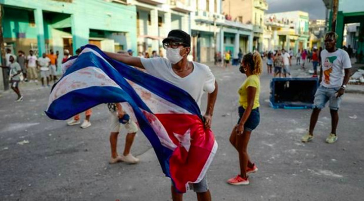 144 Warga Kuba Ditangkap Usai Demo Kinerja Pemerintah