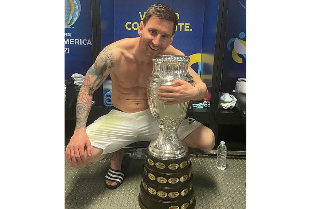 Luar Biasa! Foto Messi Ini Mendapat 19 Juta Likes di Instagram