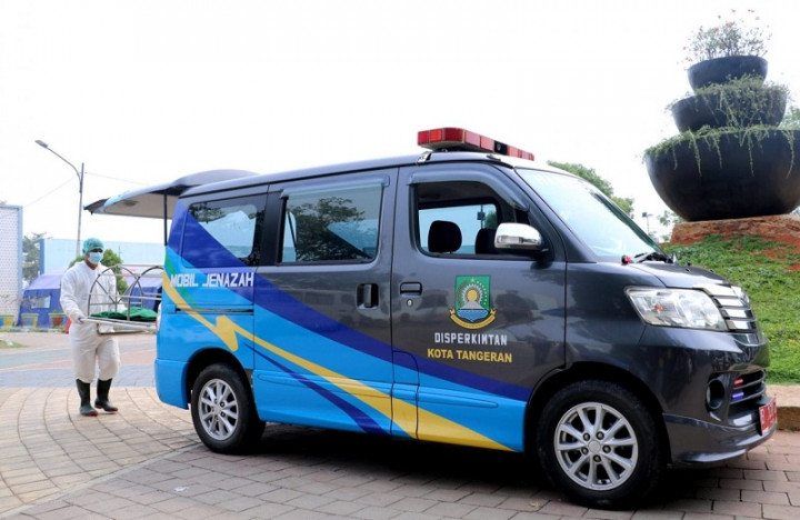 Mobil Operasional Pemkot Tangerang Jadi Mobil Jenazah Covid-19